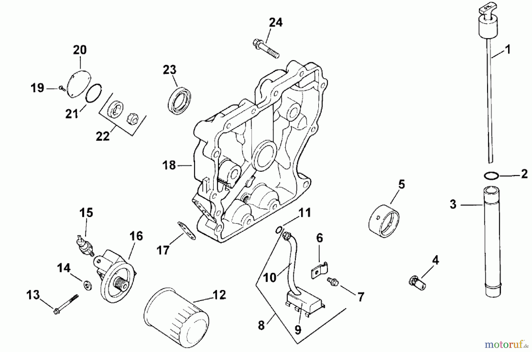  Toro Neu Mowers, Lawn & Garden Tractor Seite 1 73429 (312-8) - Toro 312-8 Garden Tractor, 2000 (200000001-200999999) OIL PAN/LUBRICATION (MODEL 73449 ONLY)