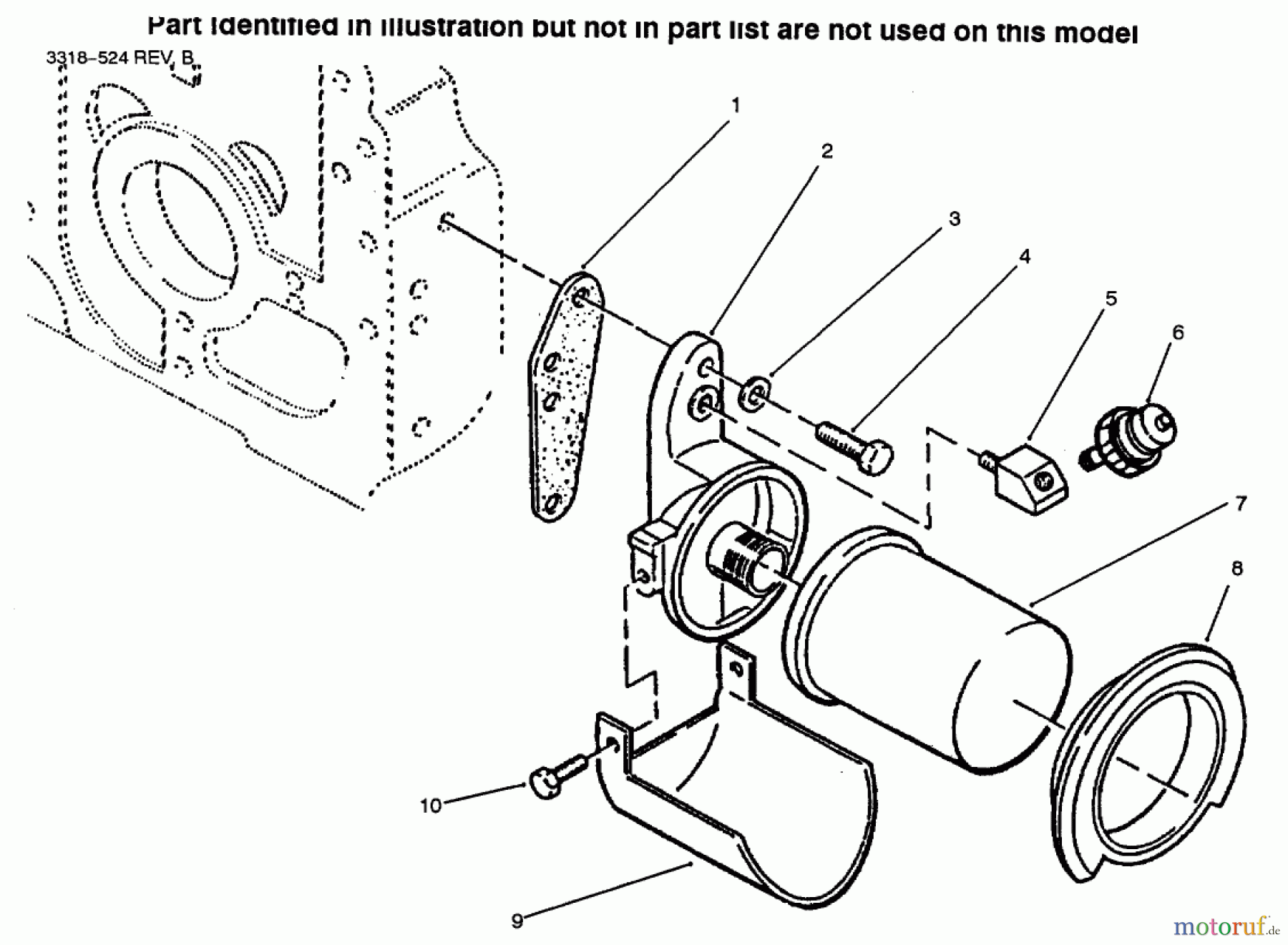  Toro Neu Mowers, Lawn & Garden Tractor Seite 1 73502 (520-H) - Toro 520-H Garden Tractor, 1996 (6900001-6999999) OIL FILTER