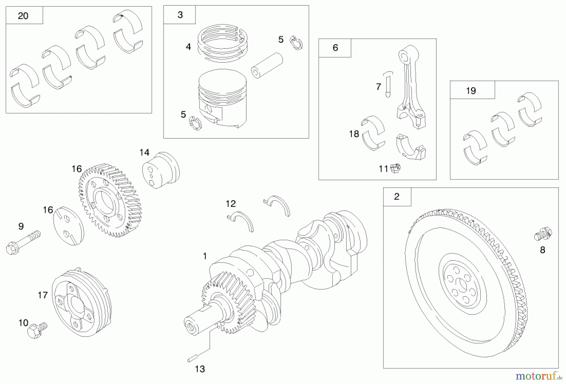  Toro Neu Mowers, Lawn & Garden Tractor Seite 1 73590 (523Dxi) - Toro 523Dxi Garden Tractor, 1999 (9900001-9999999) ENGINE ASSEMBLY (SERIAL NO. 99000001-9900130)(MODEL 73590) #2