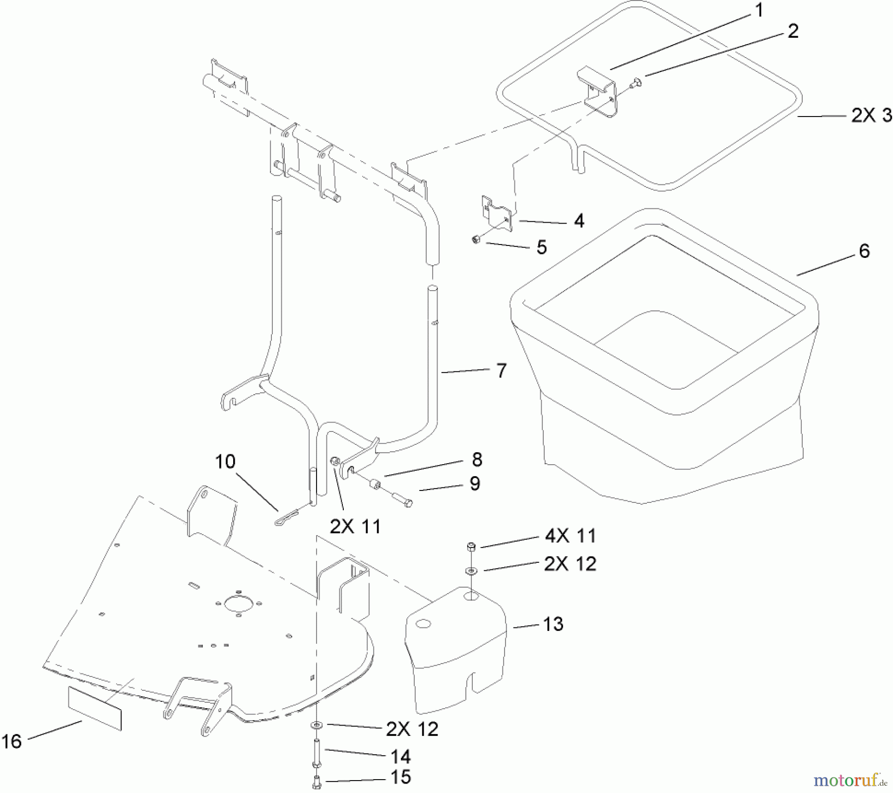  Toro Neu Accessories, Mower 79480 - Toro 42