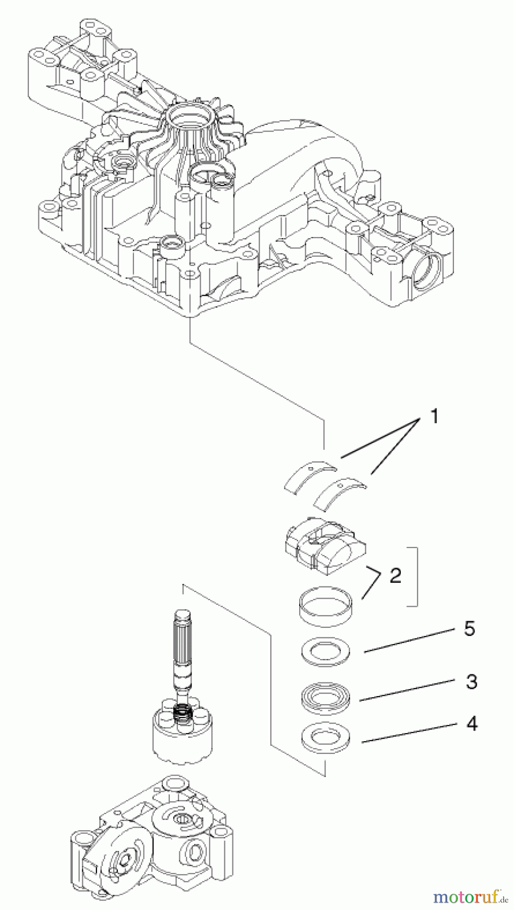  Toro Neu Mowers, Lawn & Garden Tractor Seite 1 74590 (190-DH) - Toro 190-DH Lawn Tractor, 2001 (210000001-210999999) RANGE SHIFT ASSEMBLY