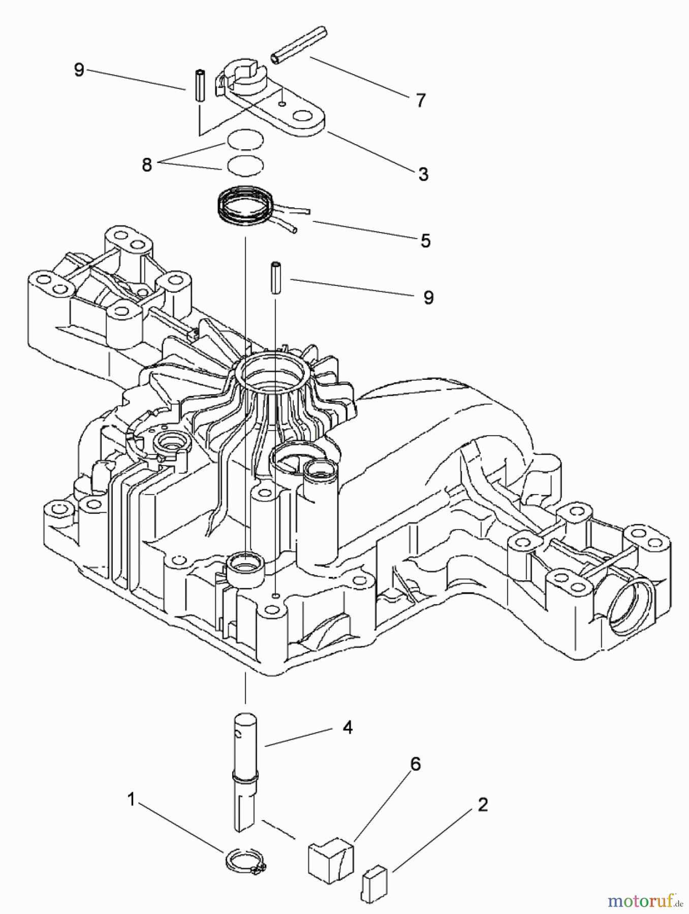  Toro Neu Mowers, Lawn & Garden Tractor Seite 1 74593 (DH 220) - Toro DH 220 Lawn Tractor, 2010 (310000001-310999999) BRAKE ASSEMBLY TRANSMISSION ASSEMBLY NO. 114-3155