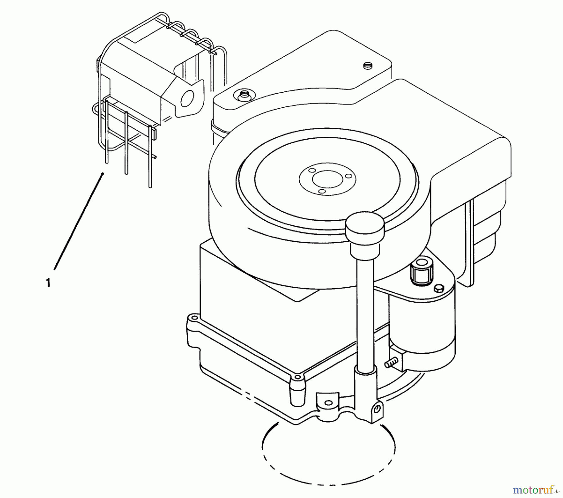 Toro Neu Accessories, Mower 94-1299 - Toro CE Kit For Model 70141 & 70142 MUFFLER GUARD ASSEMBLY