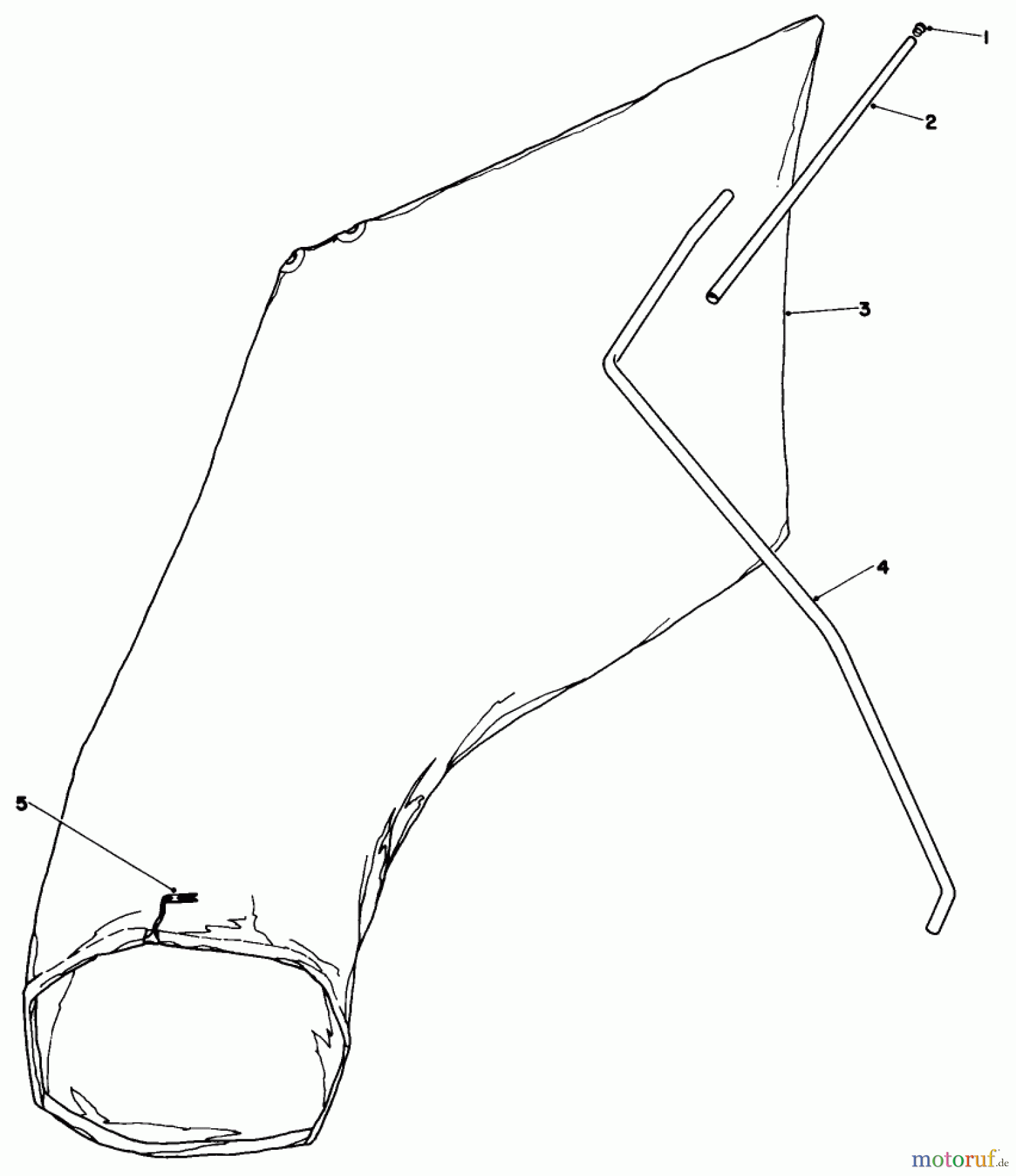  Toro Neu Mowers, Walk-Behind Seite 1 16009 - Toro Whirlwind II Lawnmower, 1979 (9000001-9999999) GIANT BAGGING KIT NO. 29-9750 (OPTIONAL)