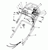 Toro 16212C - Lawnmower, 1988 (8000001-8999999) Ersatzteile HANDLE ASSEMBLY