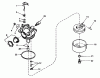 Toro 16297 - Lawnmower, 1984 (4000001-4999999) Ersatzteile CARBURETOR NO. 632050A