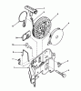 Toro 16299C - Lawnmower, 1986 (6000001-6999999) Ersatzteile STARTER NO. 590531