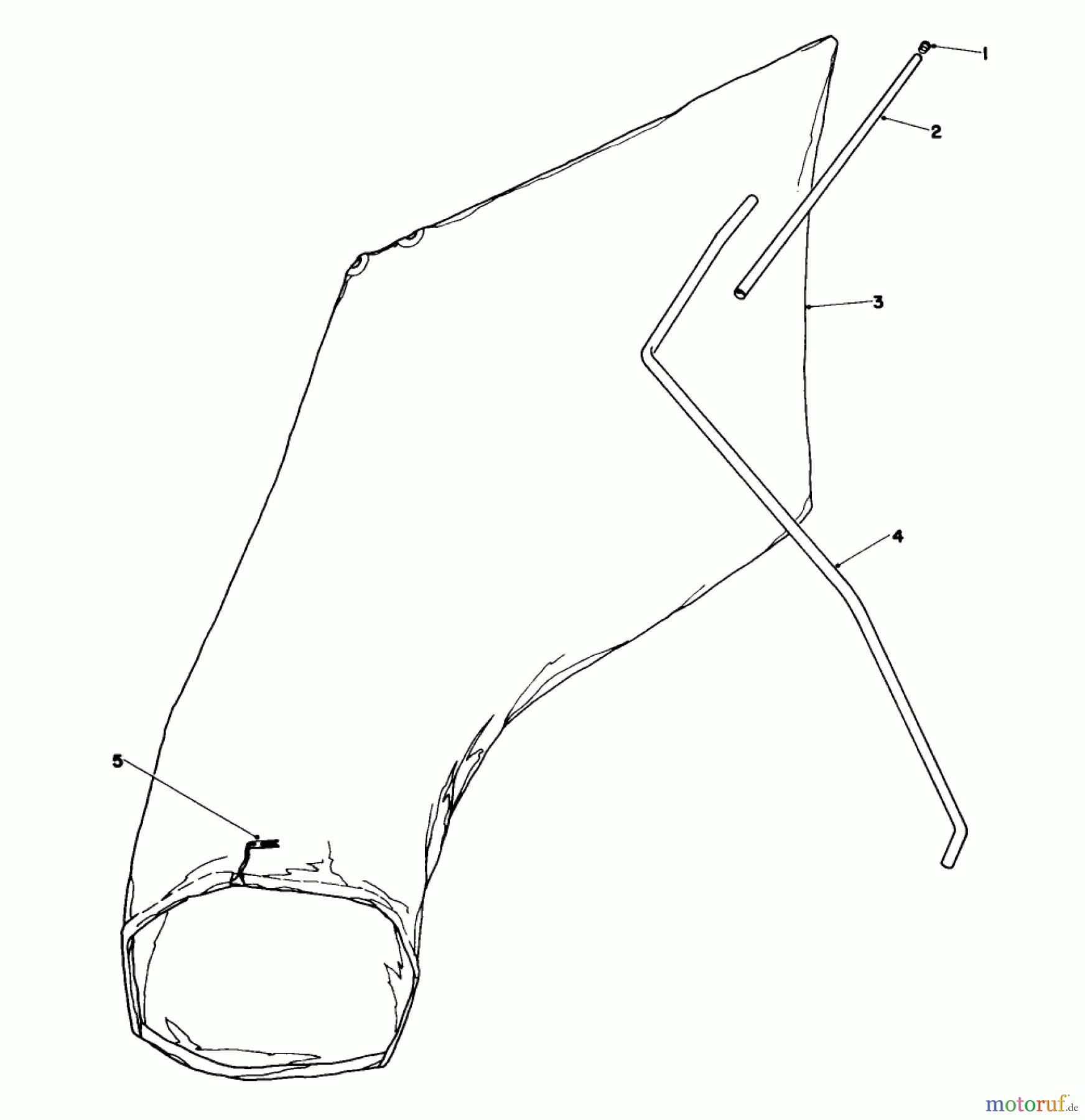  Toro Neu Mowers, Walk-Behind Seite 1 16300 - Toro Lawnmower, 1979 (9000001-9999999) GIANT BAGGING KIT NO. 29-9750 (OPTIONAL)