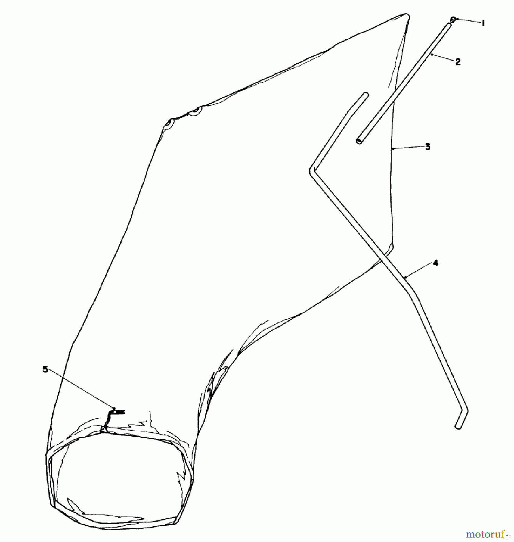  Toro Neu Mowers, Walk-Behind Seite 1 16370 - Toro Whirlwind II Lawnmower, 1979 (9000001-9999999) GIANT BAGGING KIT NO. 29-9750 (OPTIONAL)