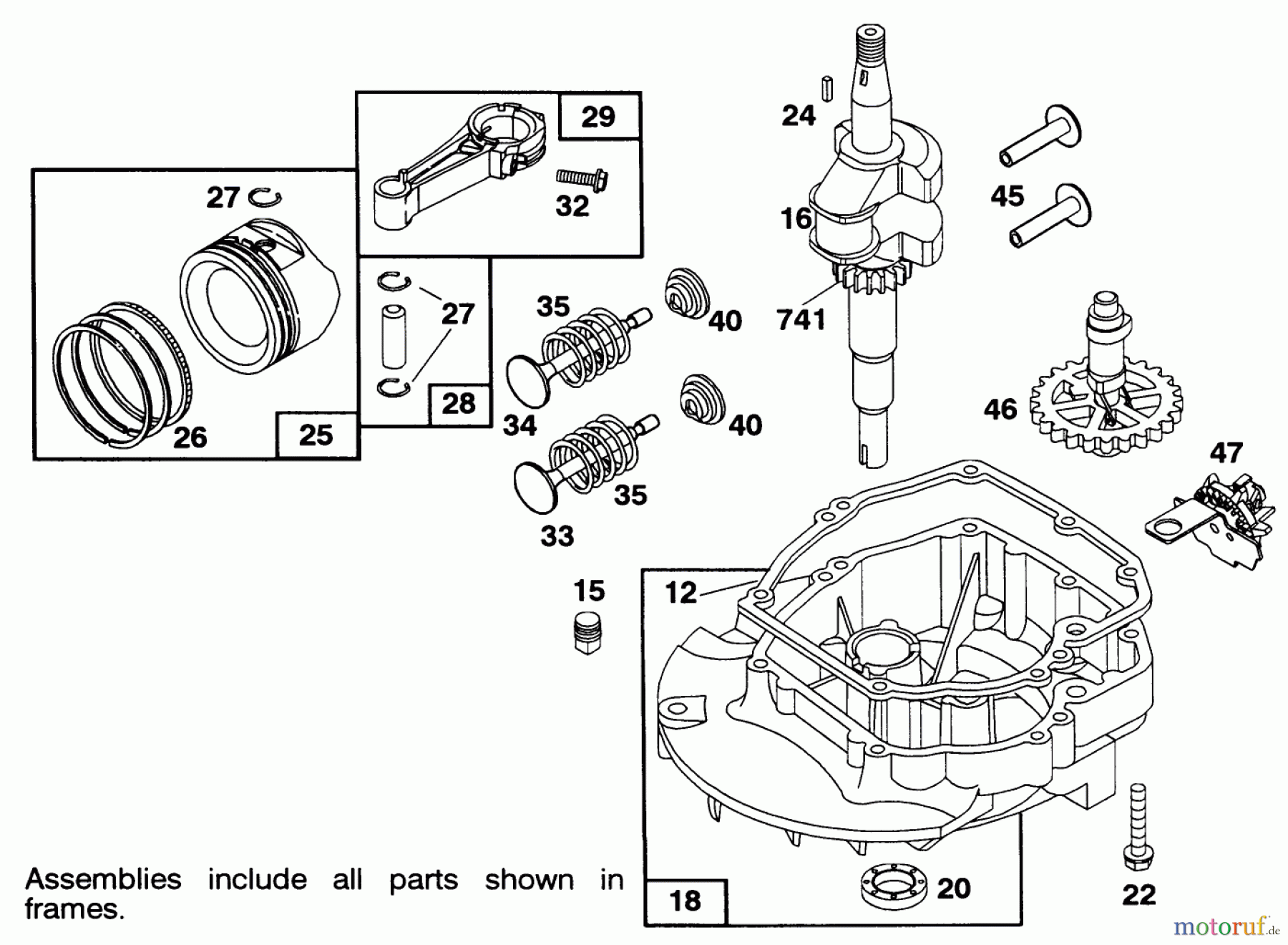  Toro Neu Mowers, Walk-Behind Seite 1 16404 - Toro Lawnmower, 1991 (1000001-1999999) ENGINE BRIGGS & STRATTON MODEL 122702-3171-01 #2