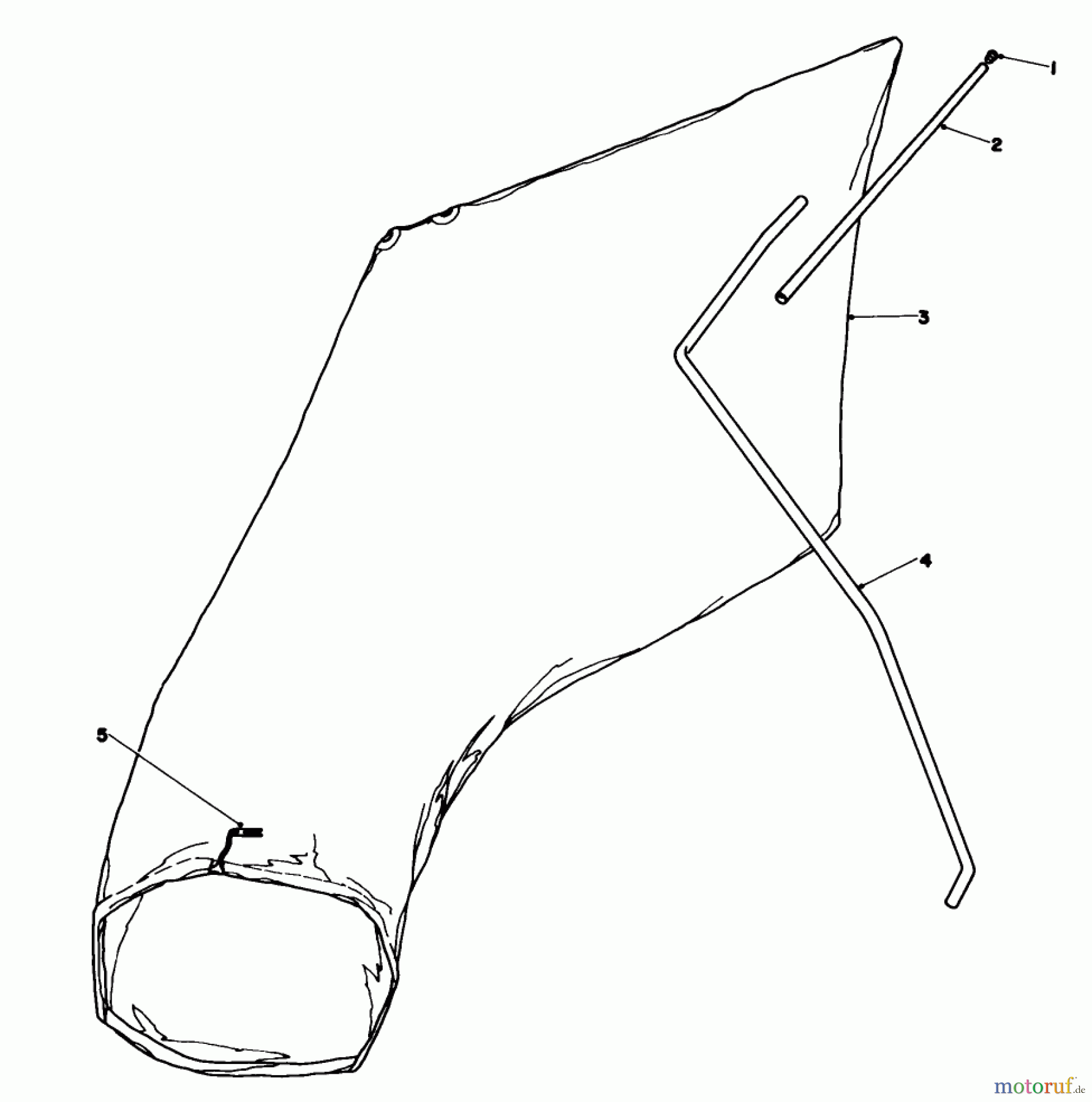  Toro Neu Mowers, Walk-Behind Seite 1 16585 - Toro Lawnmower, 1987 (7000001-7999999) GIANT BAGGING KIT NO. 29-9750 (OPTIONAL)