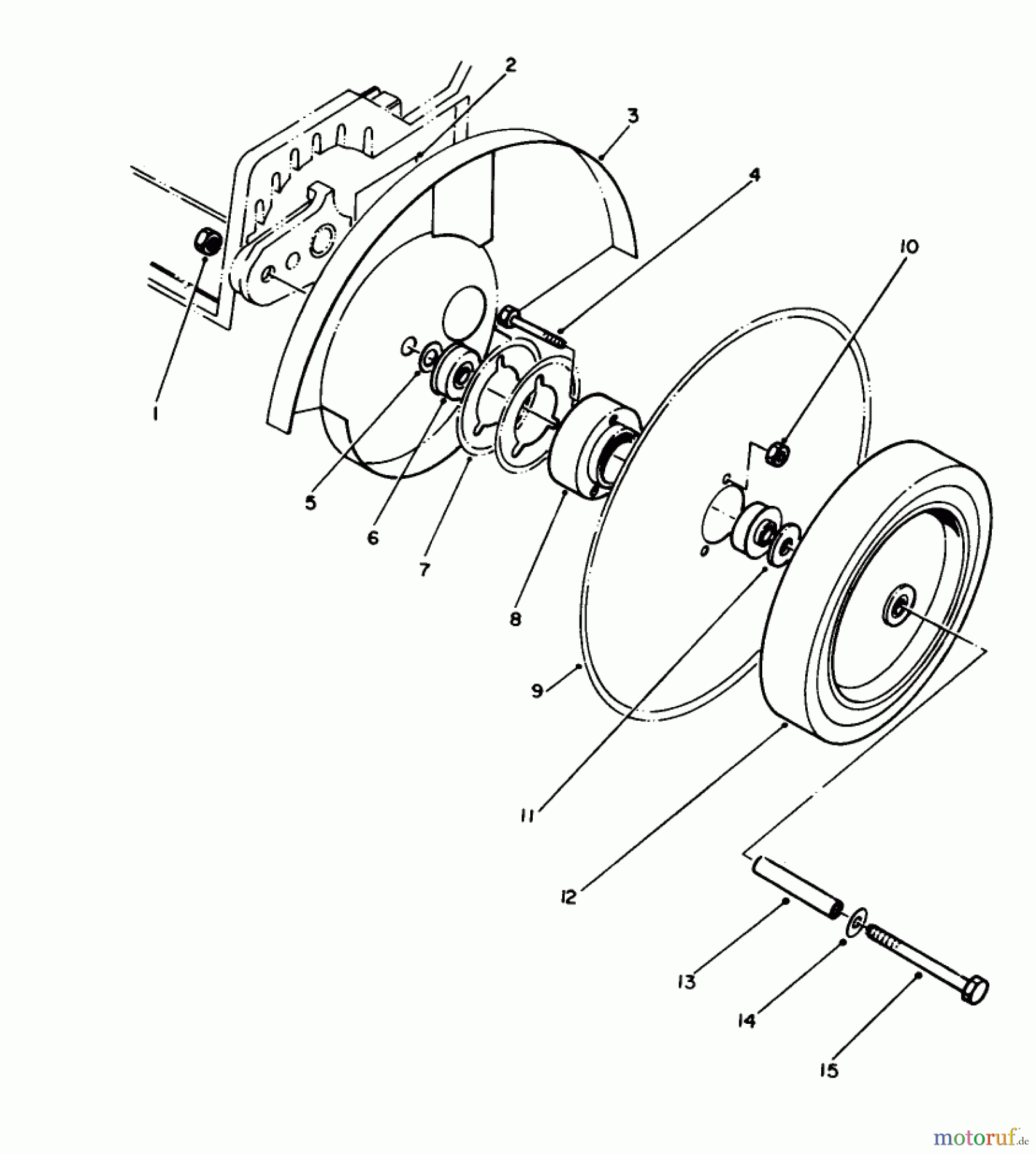  Toro Neu Mowers, Walk-Behind Seite 1 16771 - Toro Lawnmower, 1983 (3000001-3999999) EDGER KIT NO. 57125 (OPTIONAL)