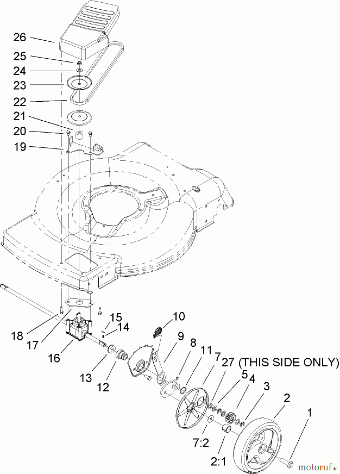  Toro Neu Mowers, Walk-Behind Seite 1 20005 - Toro 22