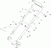 Toro 20016 - 22" Recycler Lawnmower, 2005 (250000001-250999999) Ersatzteile HP-2 BAIL HANDLE ASSEMBLY