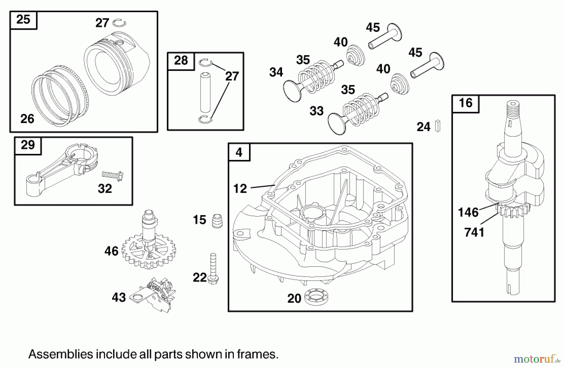  Toro Neu Mowers, Walk-Behind Seite 1 20021 (R-21S1B) - Toro Recycler Mower, R-21S1B, 1999 (9900001-9999999) ENGINE BRIGGS & STRATTON MODEL 12H802-1767-E1 #2