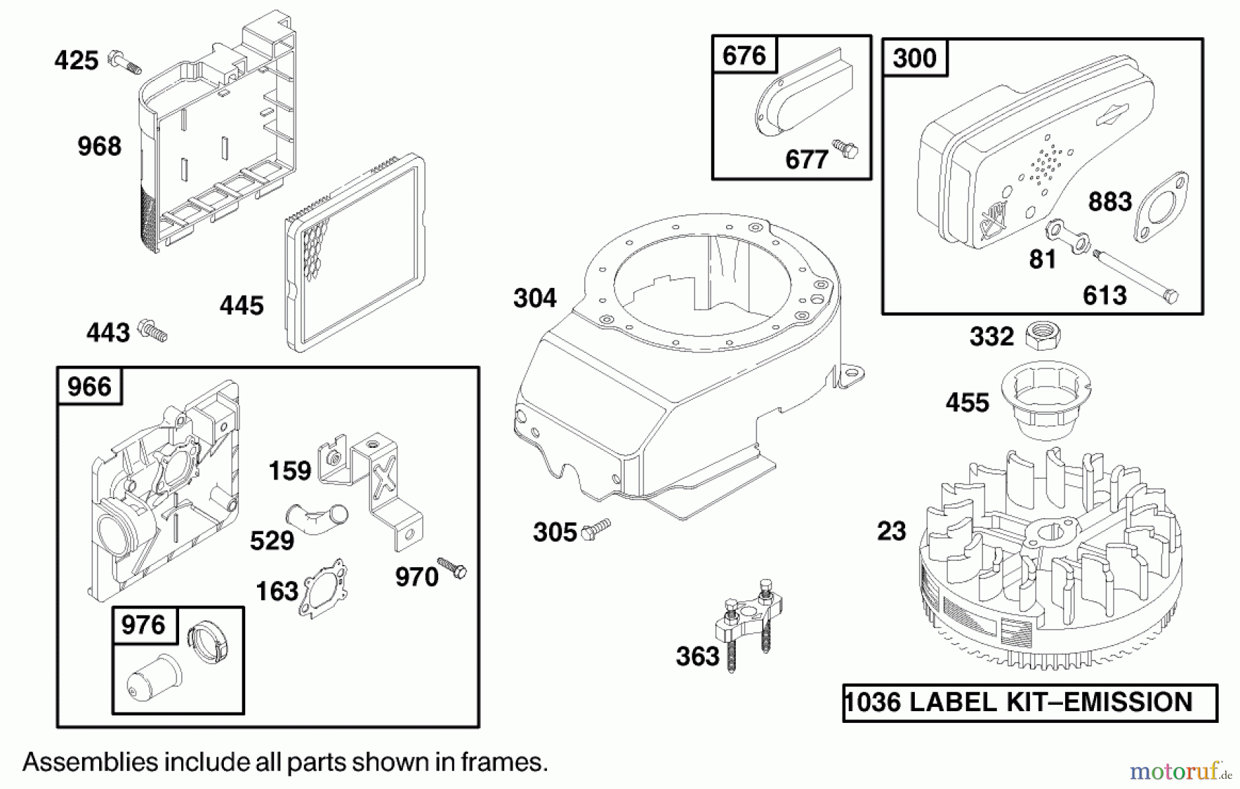  Toro Neu Mowers, Walk-Behind Seite 1 20022 (R-21S) - Toro Recycler Mower, R-21S, 2000 (200000001-200999999) ENGINE BRIGGS & STRATTON MODEL 12H802-1767-E1 #5