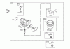 Toro 20056 - Super Recycler Lawn Mower, 2005 (250000001-250999999) Ersatzteile CARBURETOR ASSEMBLY BRIGGS AND STRATTON 125K02-0187-E1