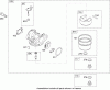 Toro 20064 - 22" Recycler Lawn Mower, 2007 (270000001-270999999) Ersatzteile CARBURETOR ASSEMBLY BRIGGS AND STRATTON 126T02-0139-B1