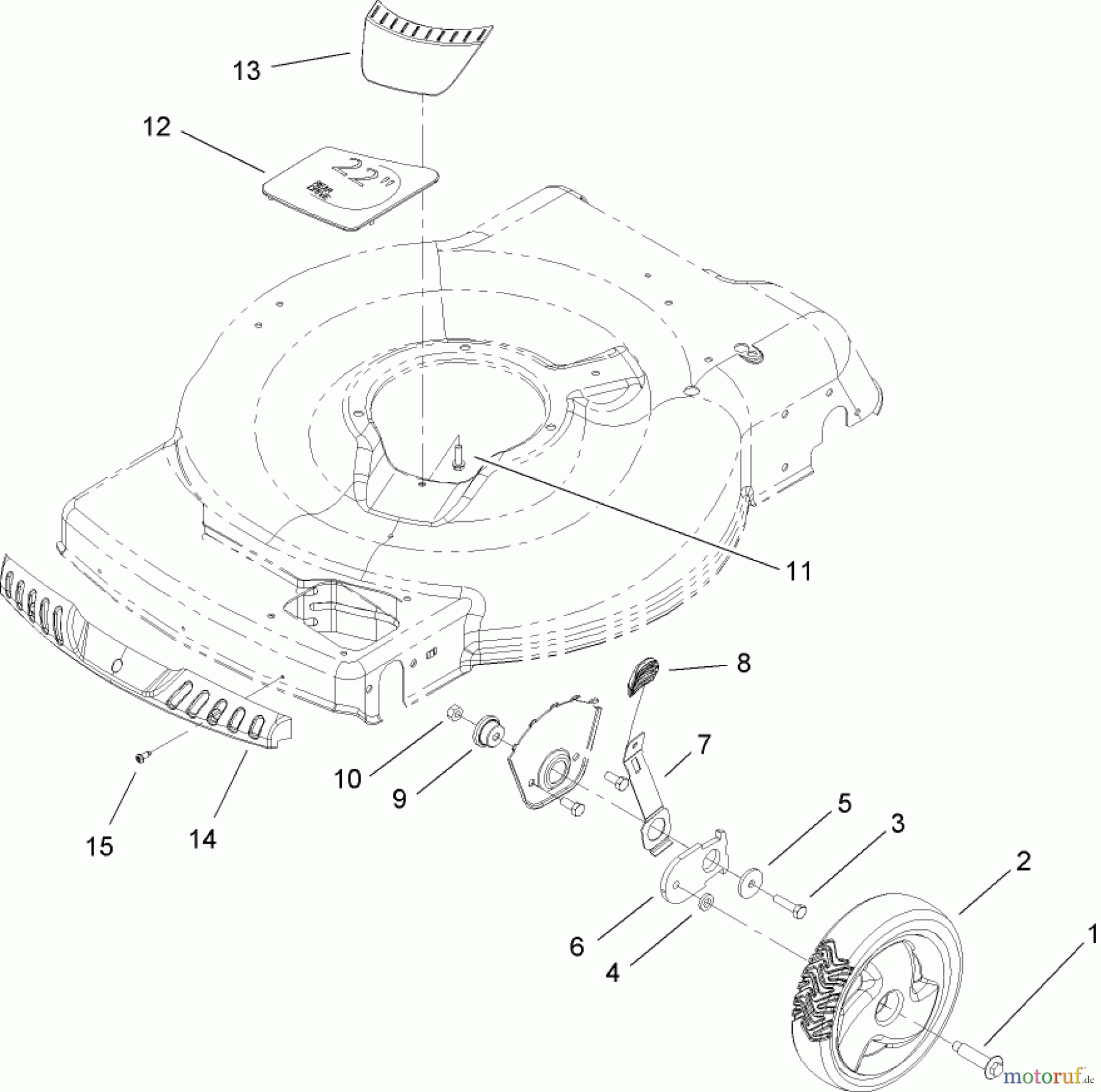  Toro Neu Mowers, Walk-Behind Seite 1 20076 - Toro 22