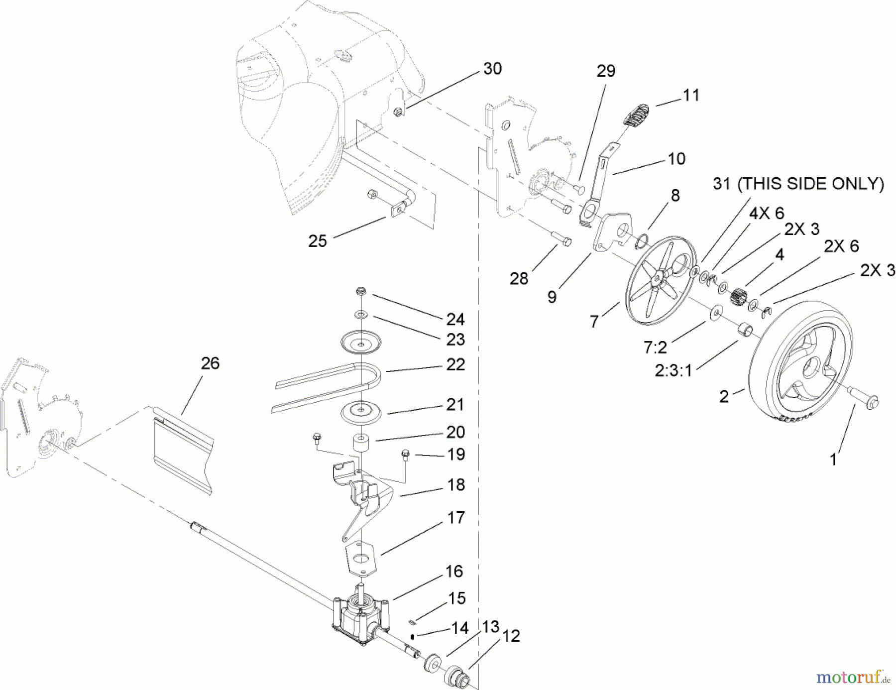  Toro Neu Mowers, Walk-Behind Seite 1 20079 - Toro 22