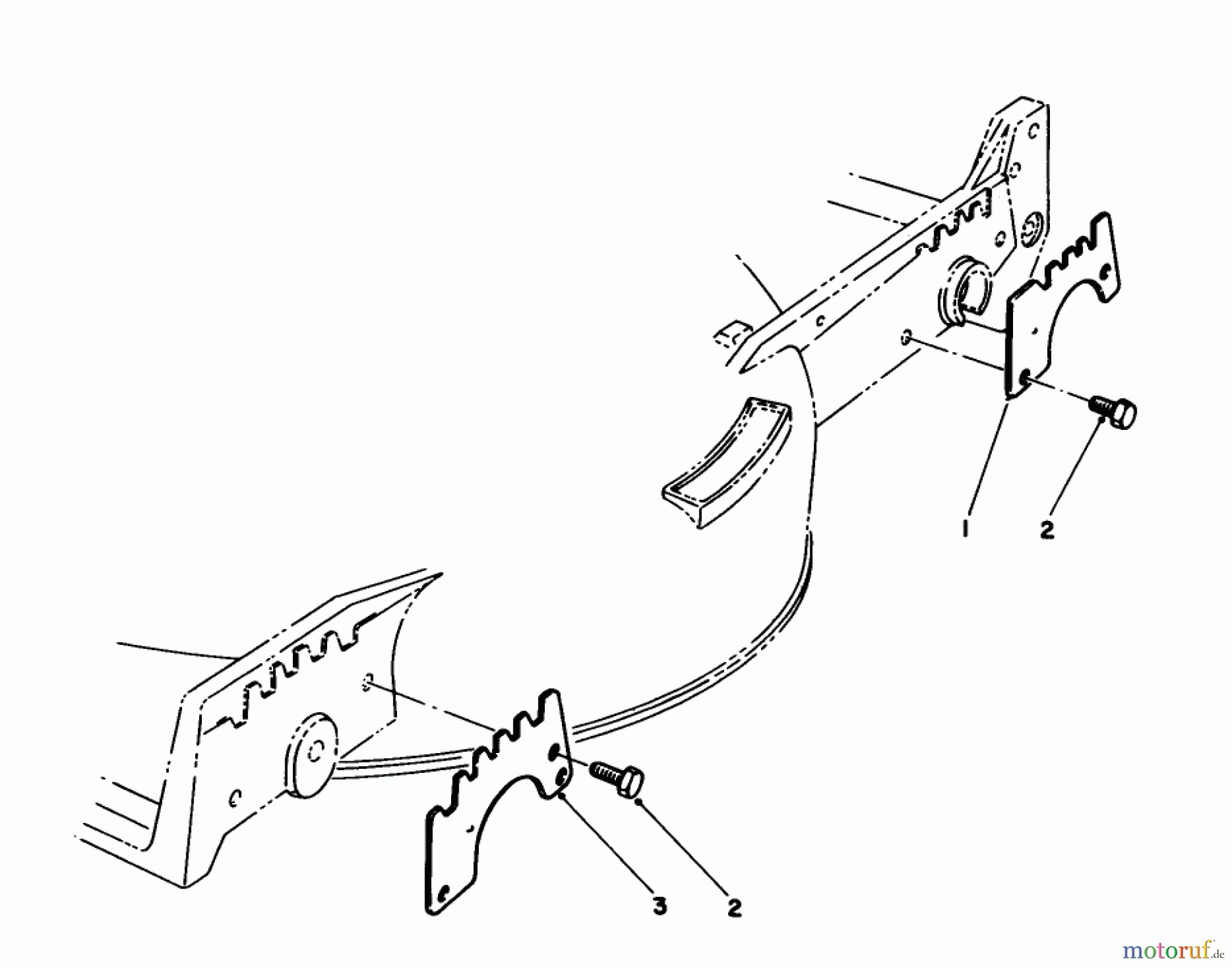  Toro Neu Mowers, Walk-Behind Seite 1 20106 - Toro Lawnmower, 1991 (1000001-1999999) WEAR PLATE MODEL NO. 49-4080 (OPTIONAL)