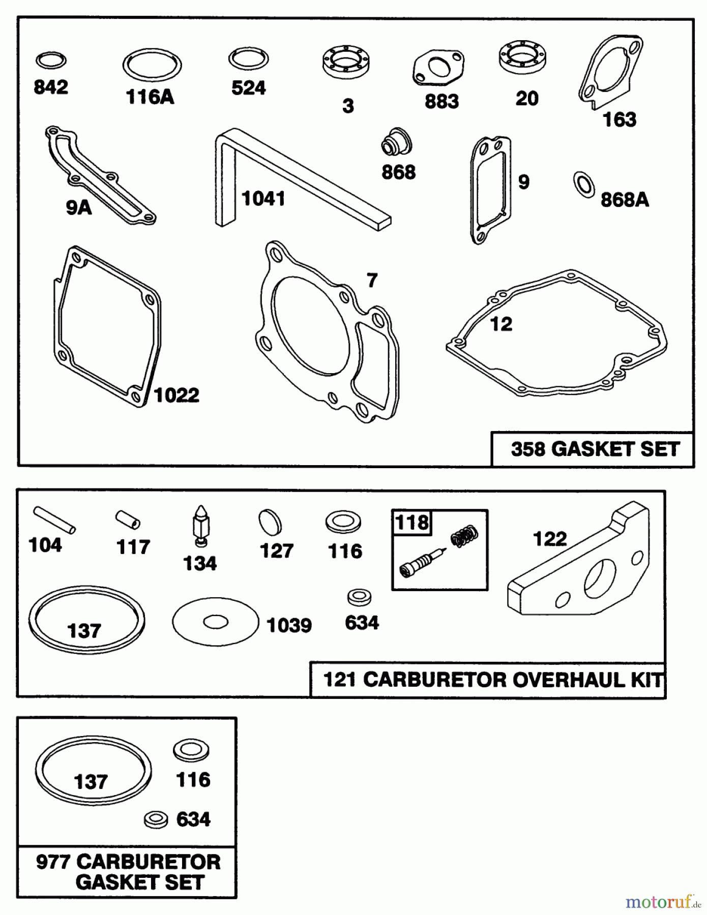  Toro Neu Mowers, Walk-Behind Seite 1 20107 - Toro Lawnmower, 1992 (2000001-2999999) ENGINE GTS-150 77-8980 #5