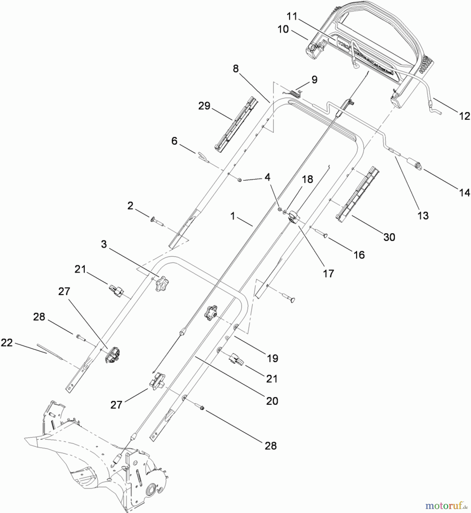  Toro Neu Mowers, Walk-Behind Seite 1 20112 - Toro 22