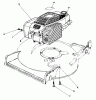 Toro 20210 - Lawnmower, 1992 (2000001-2999999) Ersatzteile ENGINE ASSEMBLY