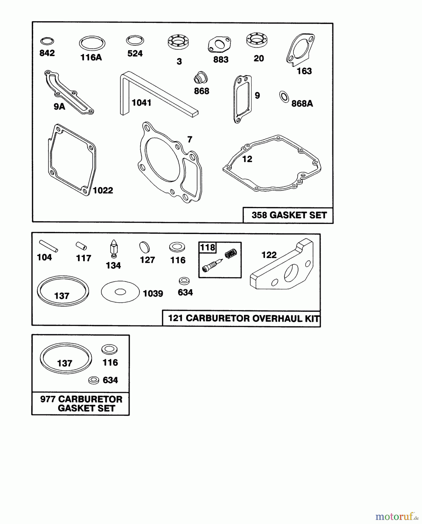  Toro Neu Mowers, Walk-Behind Seite 1 20210 - Toro Lawnmower, 1992 (2000001-2999999) ENGINE GTS-150 77-8990 #5