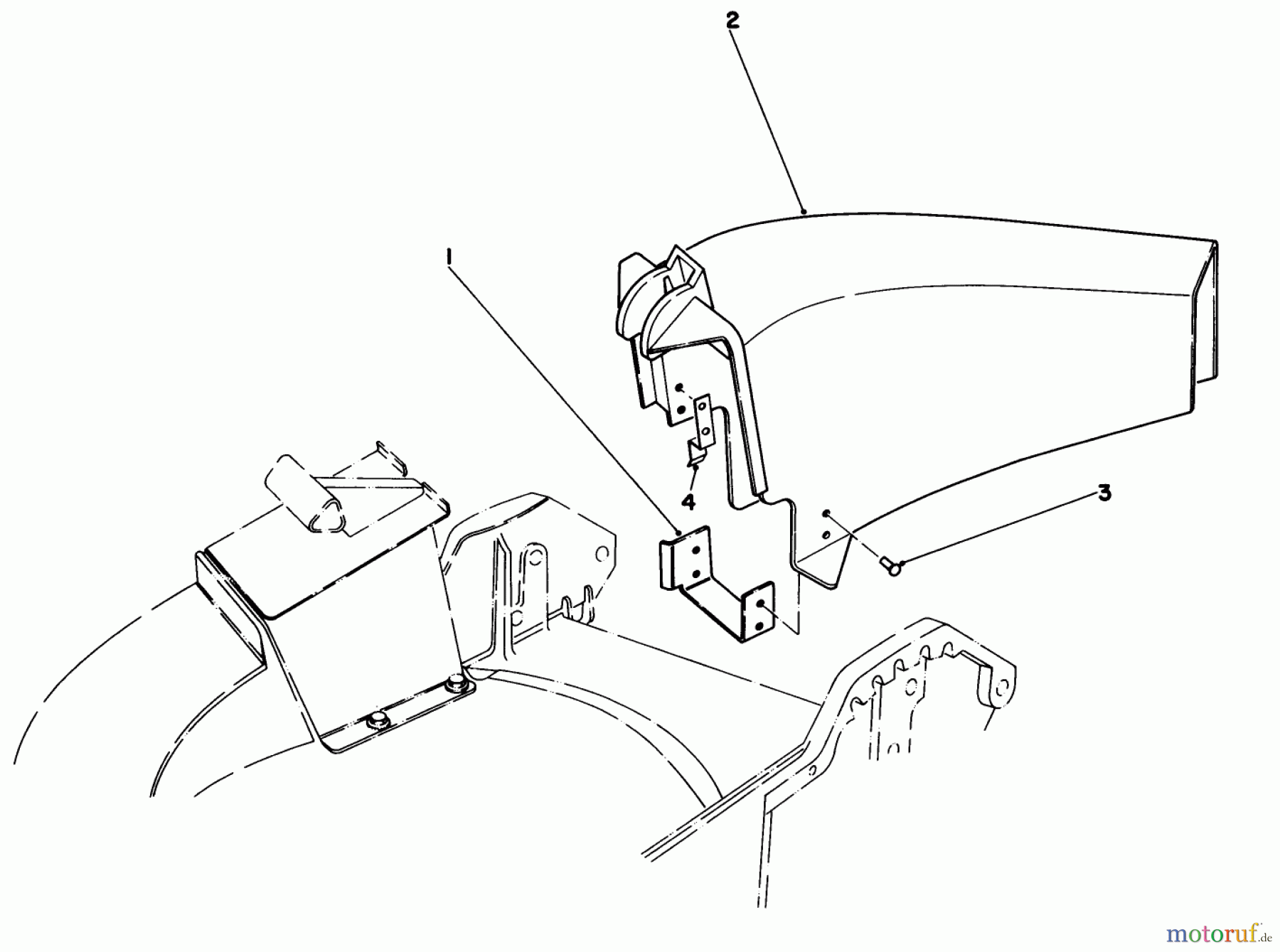  Toro Neu Mowers, Walk-Behind Seite 1 20212 - Toro Lawnmower, 1991 (1000001-1999999) SIDE DISCHARGE KIT NO. 59107 (OPTIONAL)