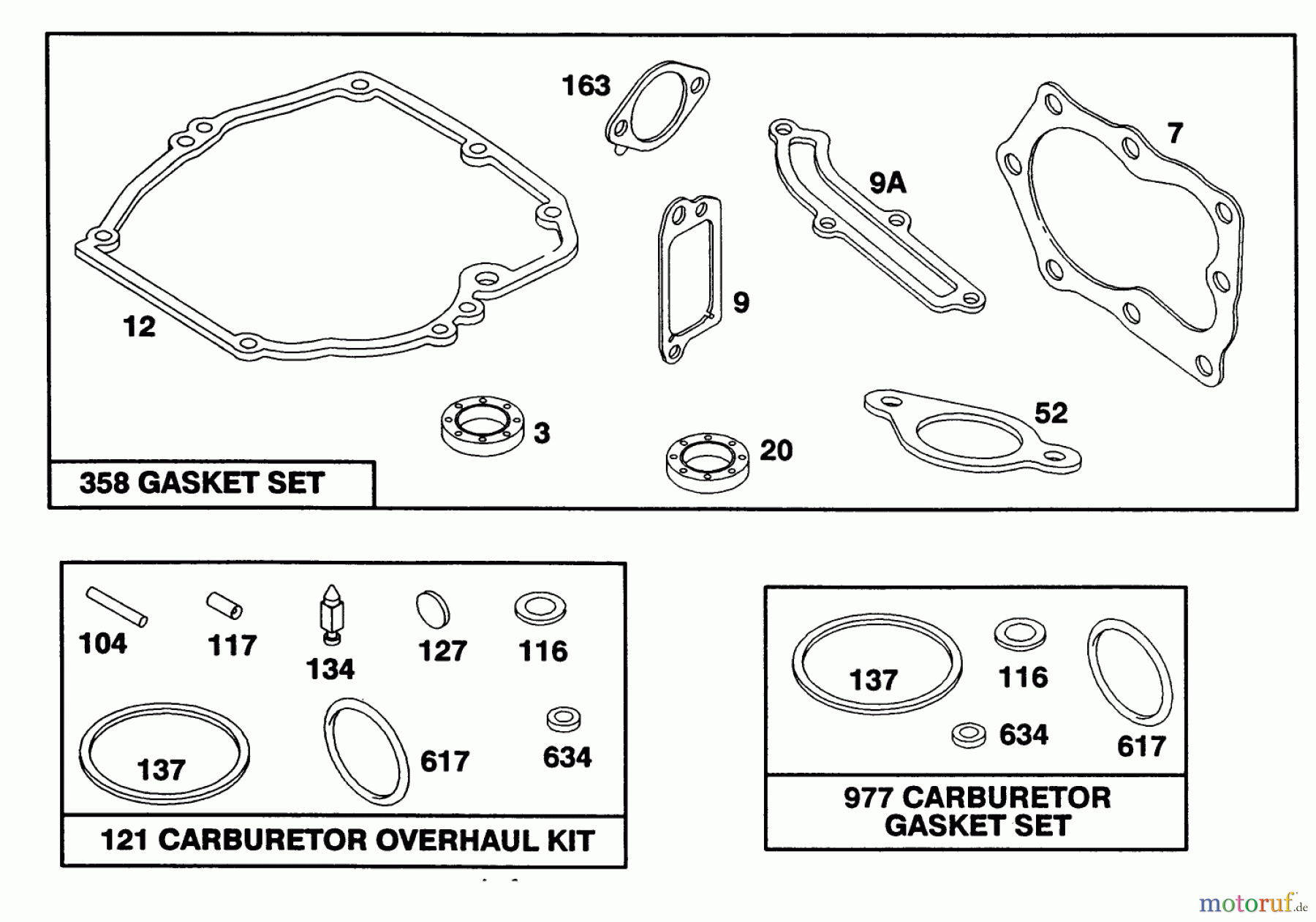  Toro Neu Mowers, Walk-Behind Seite 1 20214 - Toro Lawnmower, 1992 (2000001-2999999) ENGINE BRIGGS & STRATTON MODEL 124702-3115-01 #8