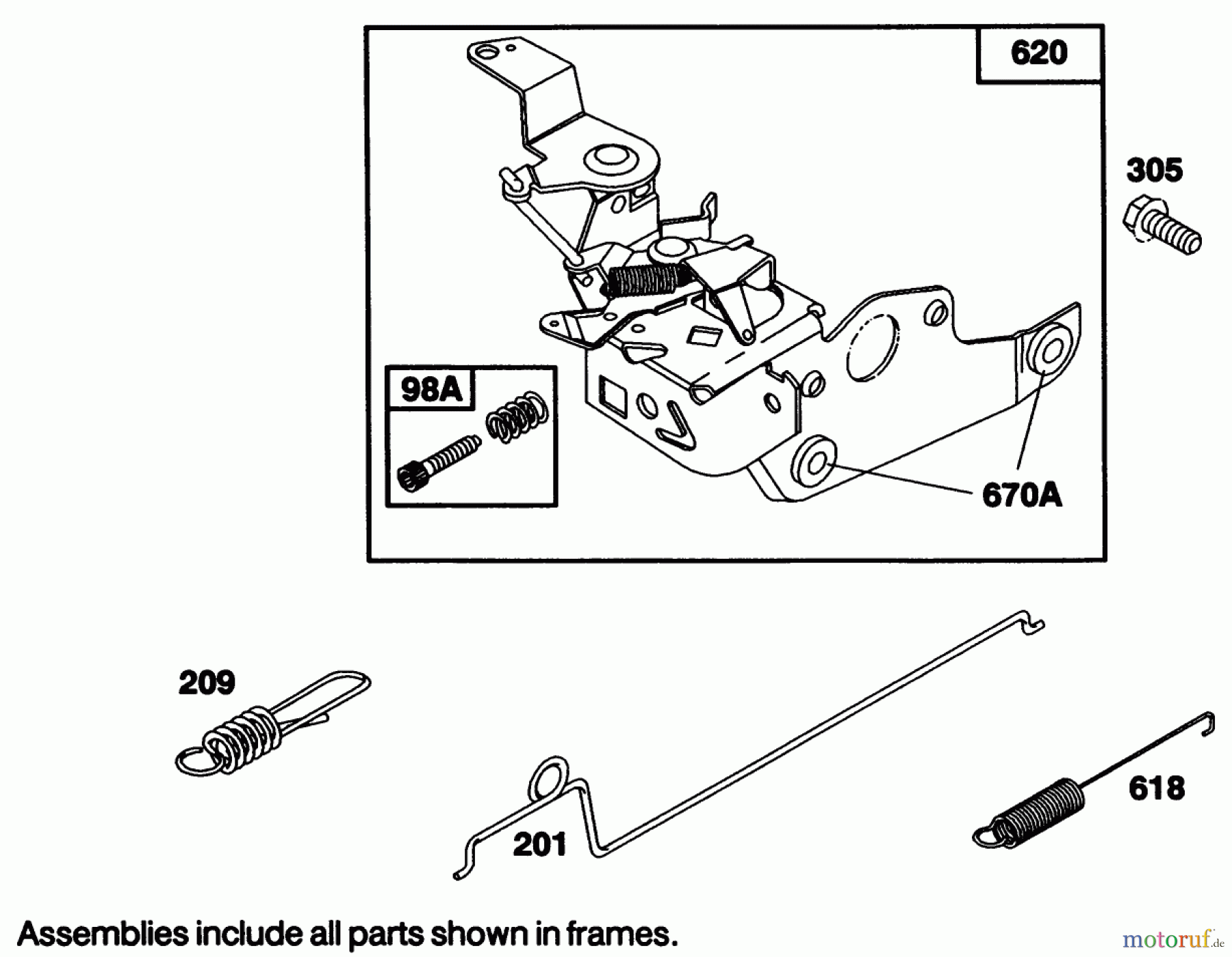  Toro Neu Mowers, Walk-Behind Seite 1 20215 - Toro Lawnmower, 1991 (1000001-1999999) ENGINE BRIGGS & STRATTON MODEL 122702-3171-01 #4