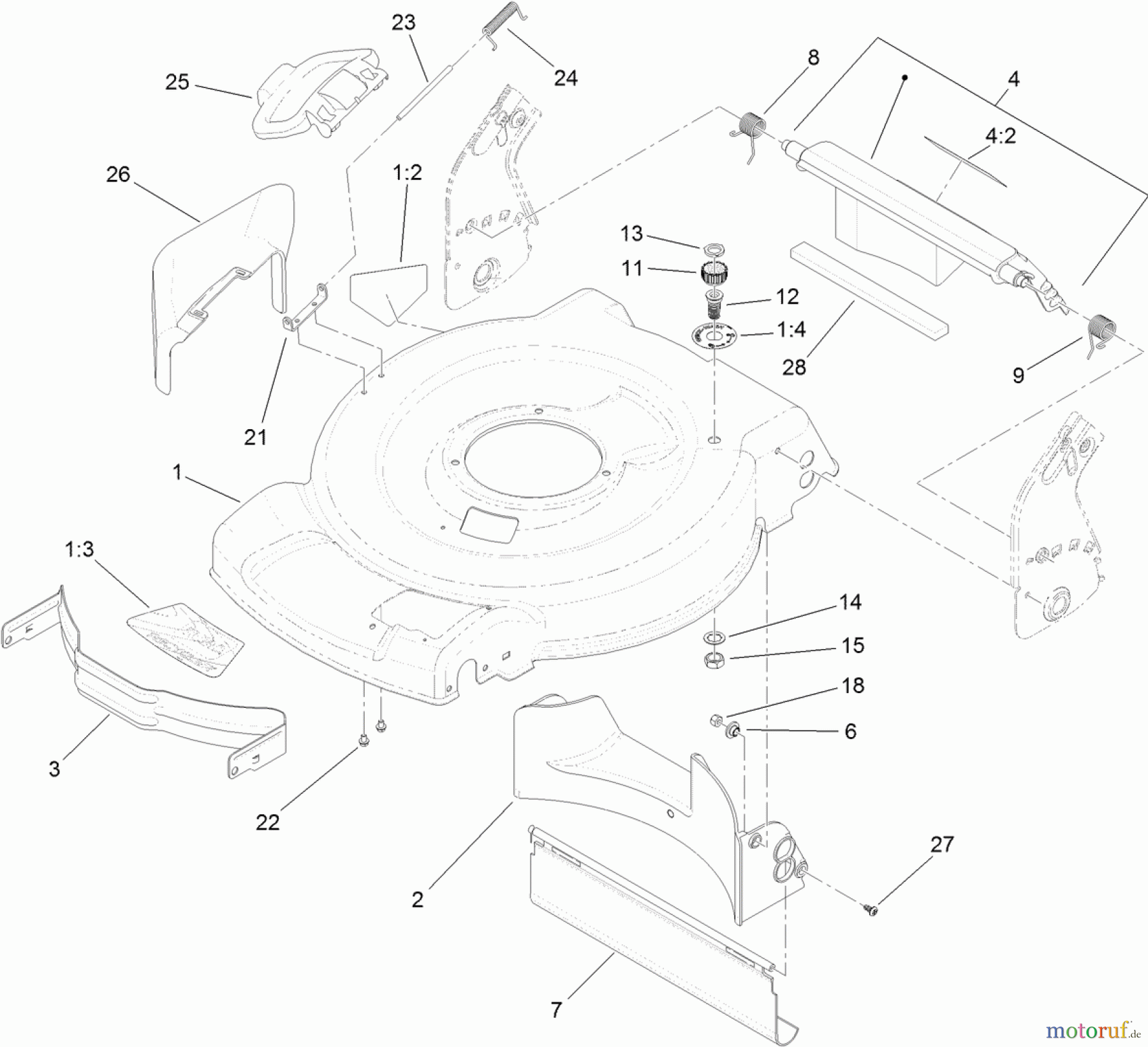  Toro Neu Mowers, Walk-Behind Seite 1 20330 - Toro 22