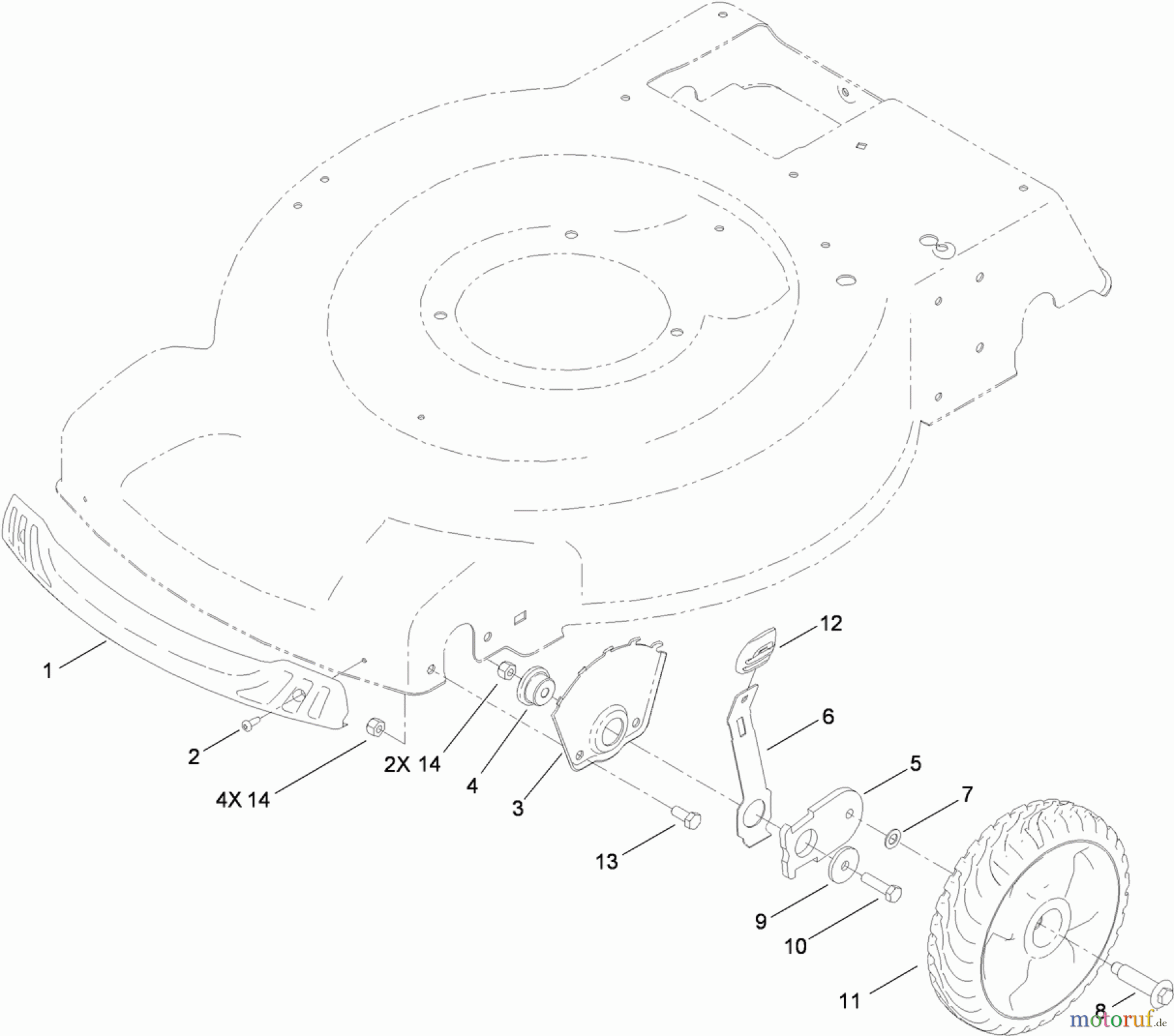  Toro Neu Mowers, Walk-Behind Seite 1 20332 - Toro 22