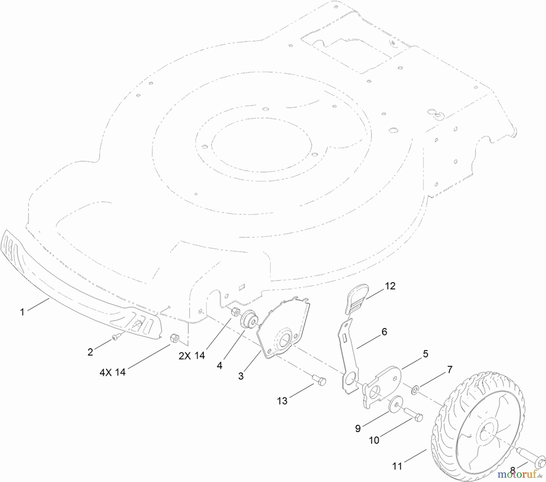  Toro Neu Mowers, Walk-Behind Seite 1 20332 - Toro 22