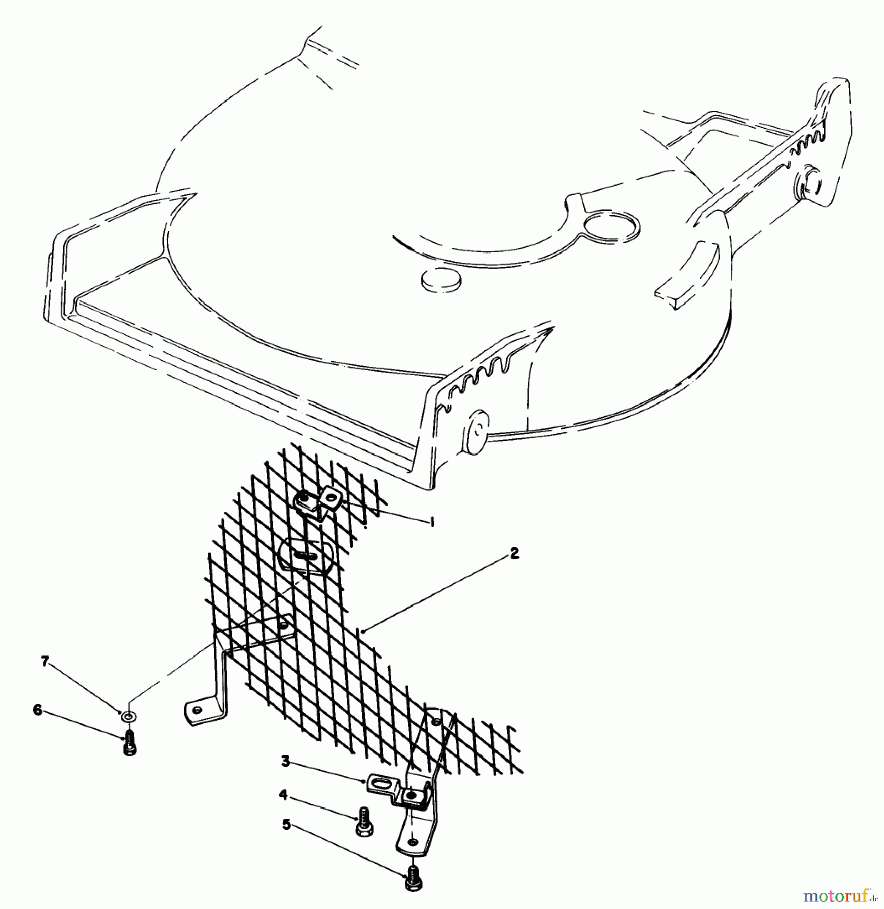  Toro Neu Mowers, Walk-Behind Seite 1 20522C - Toro Lawnmower, 1986 (6000001-6999999) LEAF SHREDDER KIT MODEL NO. 59157 (OPTIONAL)