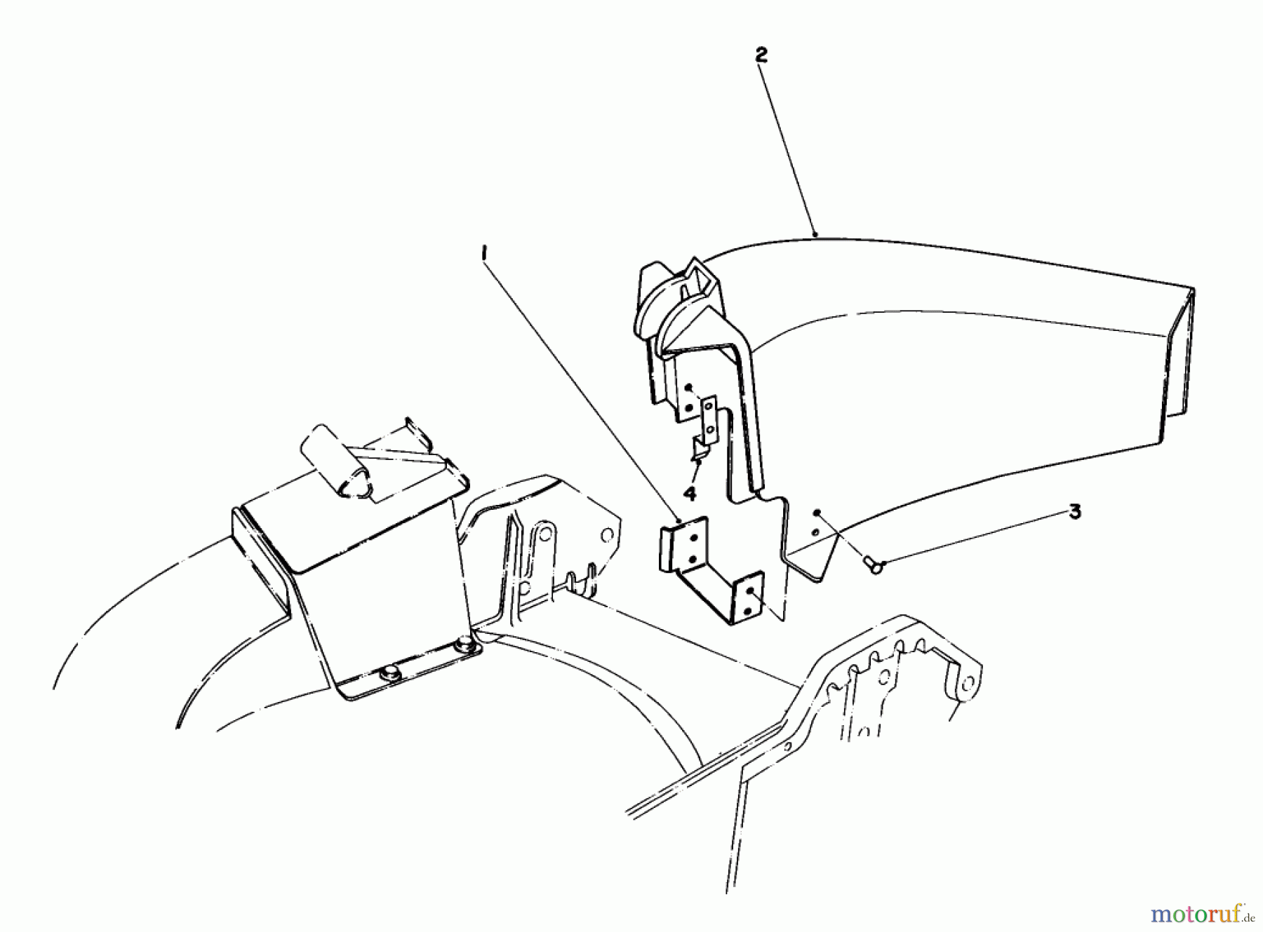  Toro Neu Mowers, Walk-Behind Seite 1 20574 - Toro Lawnmower, 1983 (3000001-3999999) SIDE DISCHARGE KIT NO. 59107 (OPTIONAL)