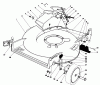 Toro 20582C - Lawnmower, 1986 (6000001-6999999) Ersatzteile HOUSING ASSEMBLY