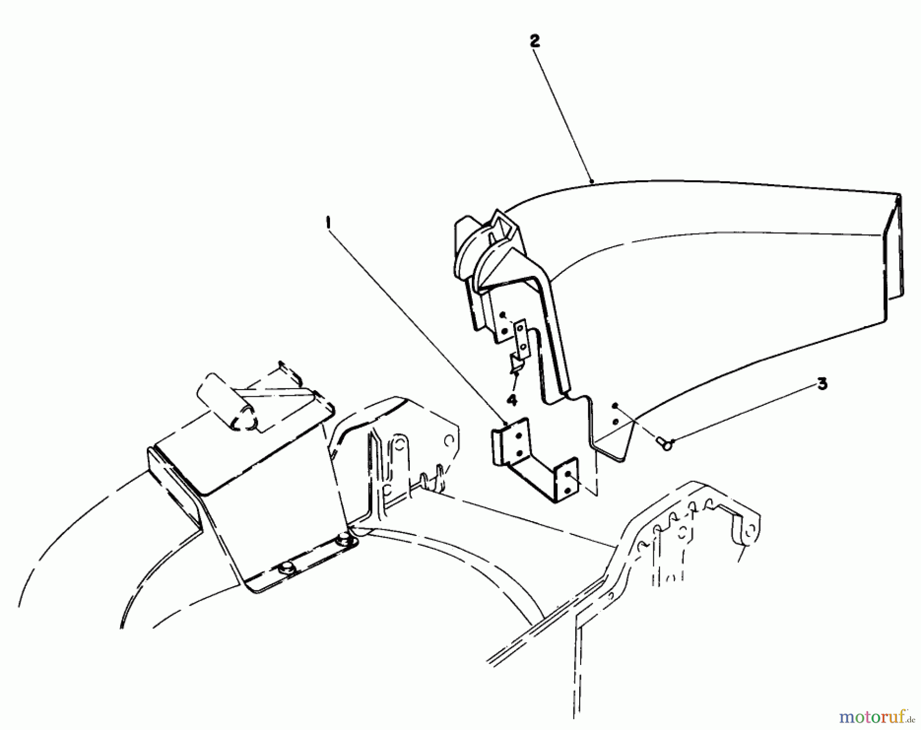  Toro Neu Mowers, Walk-Behind Seite 1 20586 - Toro Lawnmower, 1986 (6000001-6999999) SIDE DISCHARGE KIT NO. 59107 (OPTIONAL)