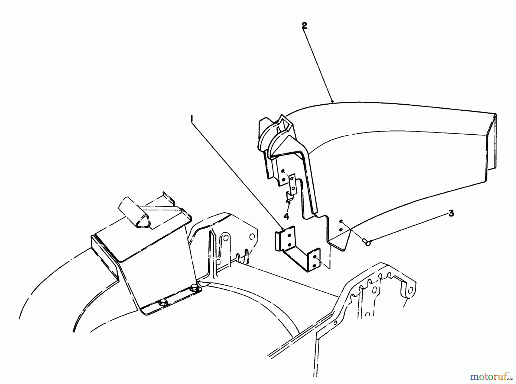  Toro Neu Mowers, Walk-Behind Seite 1 20586C - Toro Lawnmower, 1989 (9000001-9999999) SIDE DISCHARGE KIT N0. 59107 (OPTIONAL)