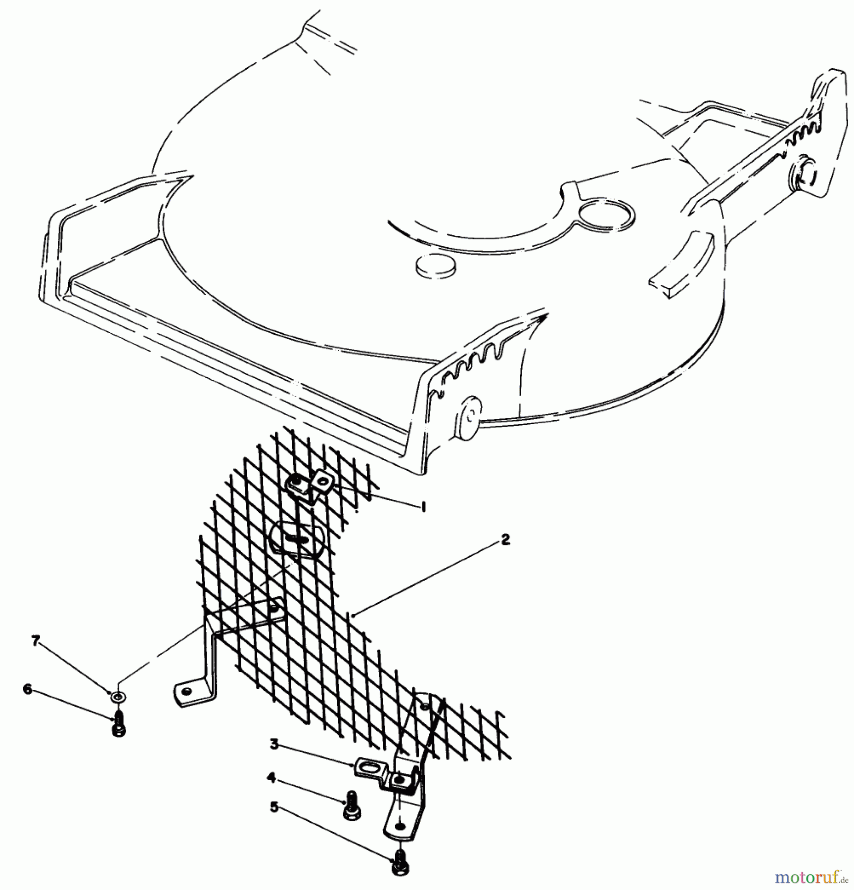  Toro Neu Mowers, Walk-Behind Seite 1 20622C - Toro Lawnmower, 1987 (7000001-7999999) LEAF SHREDDER KIT MODEL NO. 59157 (OPTIONAL)