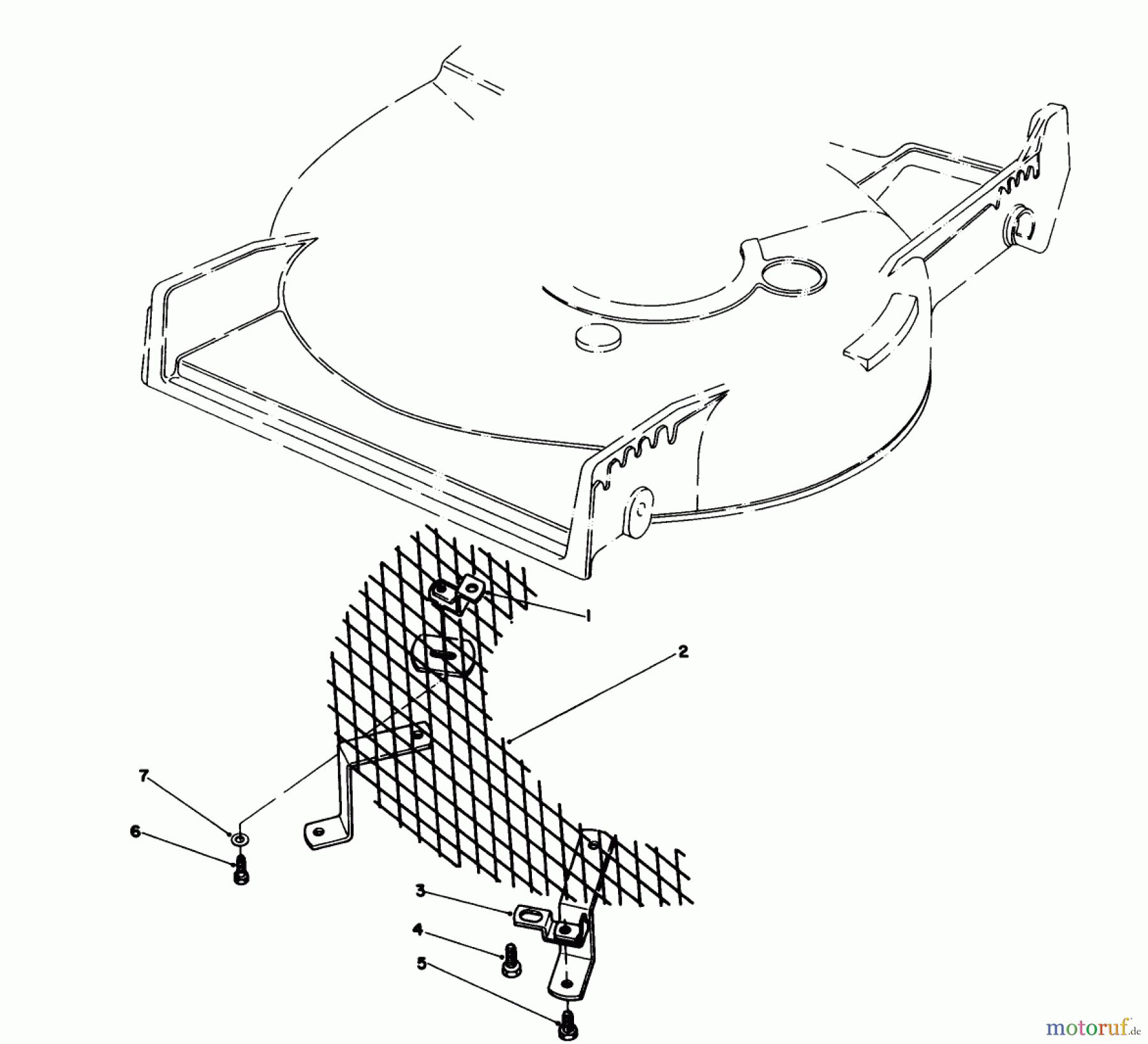  Toro Neu Mowers, Walk-Behind Seite 1 20624C - Toro Lawnmower, 1988 (8000001-8999999) LEAF SHREDDER KIT MODEL NO. 59157 (OPTIONAL)