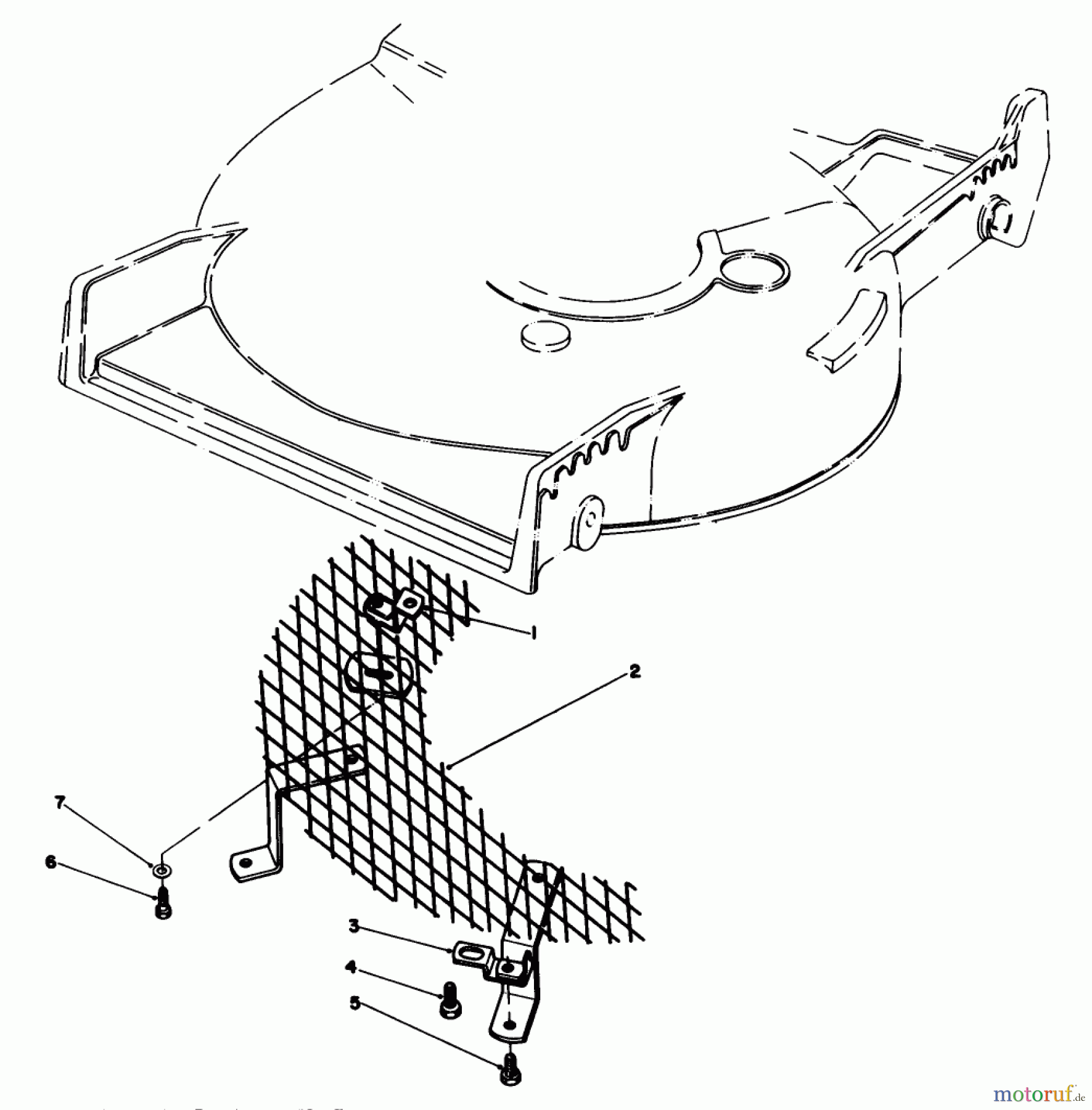  Toro Neu Mowers, Walk-Behind Seite 1 20627C - Toro Lawnmower, 1987 (7000001-7999999) LEAF SHREDDER KIT MODEL NO. 59157 (OPTIONAL)