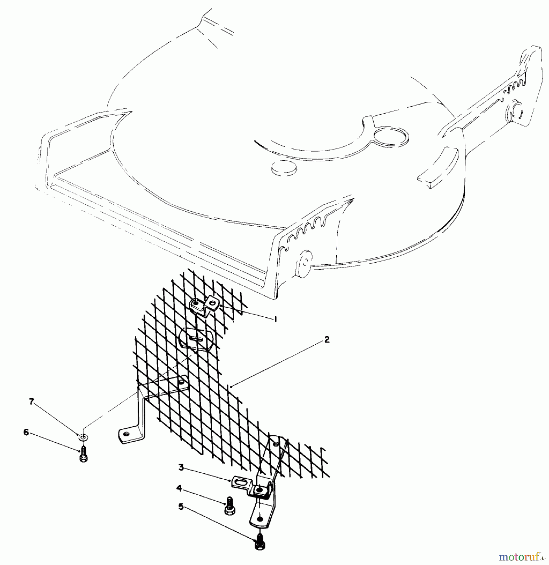  Toro Neu Mowers, Walk-Behind Seite 1 20668 - Toro Lawnmower, 1990 (0000001-0999999) LEAF SHREDDER KIT MODEL NO. 59157