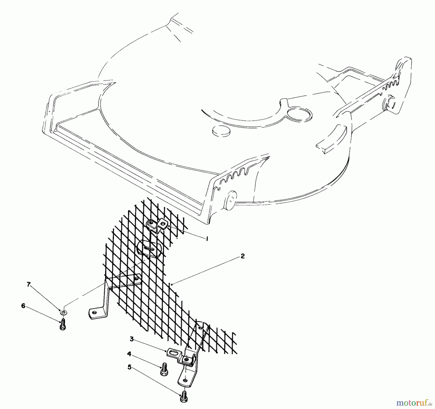  Toro Neu Mowers, Walk-Behind Seite 1 20671 - Toro Lawnmower, 1983 (3000001-3999999) LEAF SHREDDER KIT MODEL NO. 59157 (OPTIONAL)