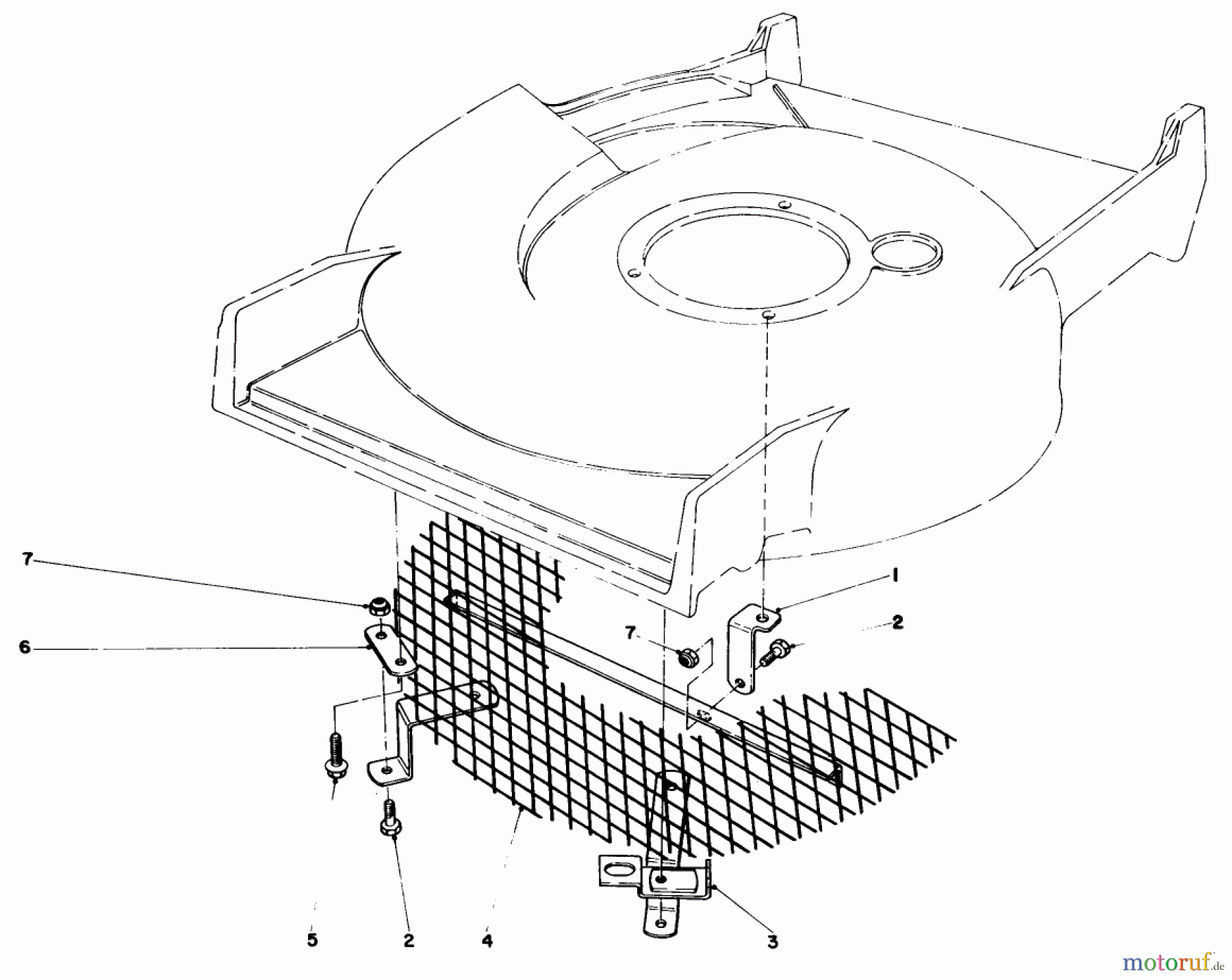  Toro Neu Mowers, Walk-Behind Seite 1 20700 - Toro Lawnmower, 1982 (2000001-2999999) LEAF SHREDDER KIT MODEL NO. 59105 (OPTIONAL)