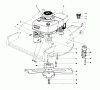 Toro 20715 - Lawnmower, 1979 (9000001-9999999) Ersatzteile ENGINE ASSEMBLY