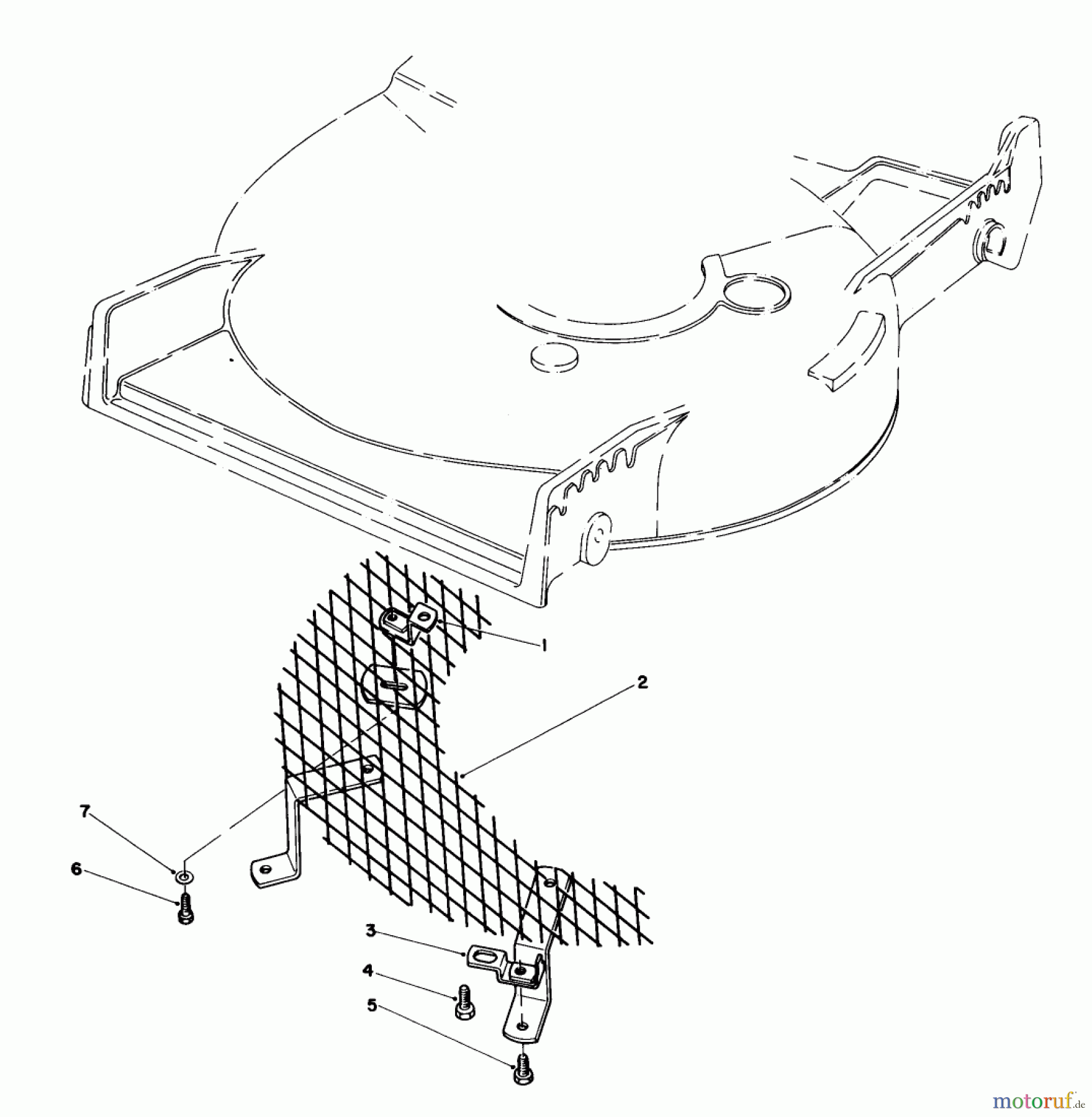  Toro Neu Mowers, Walk-Behind Seite 1 20715 - Toro Lawnmower, 1983 (3000001-3999999) LEAF SHREDDER KIT MODEL NO. 59157 (OPTIONAL)