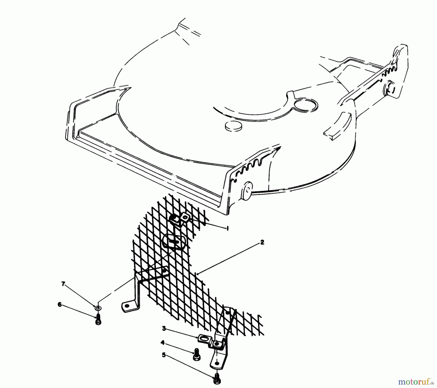  Toro Neu Mowers, Walk-Behind Seite 1 20747C - Toro Lawnmower, 1988 (8000001-8999999) LEAF SHREDDER KIT MODEL NO. 59157 (OPTIONAL)