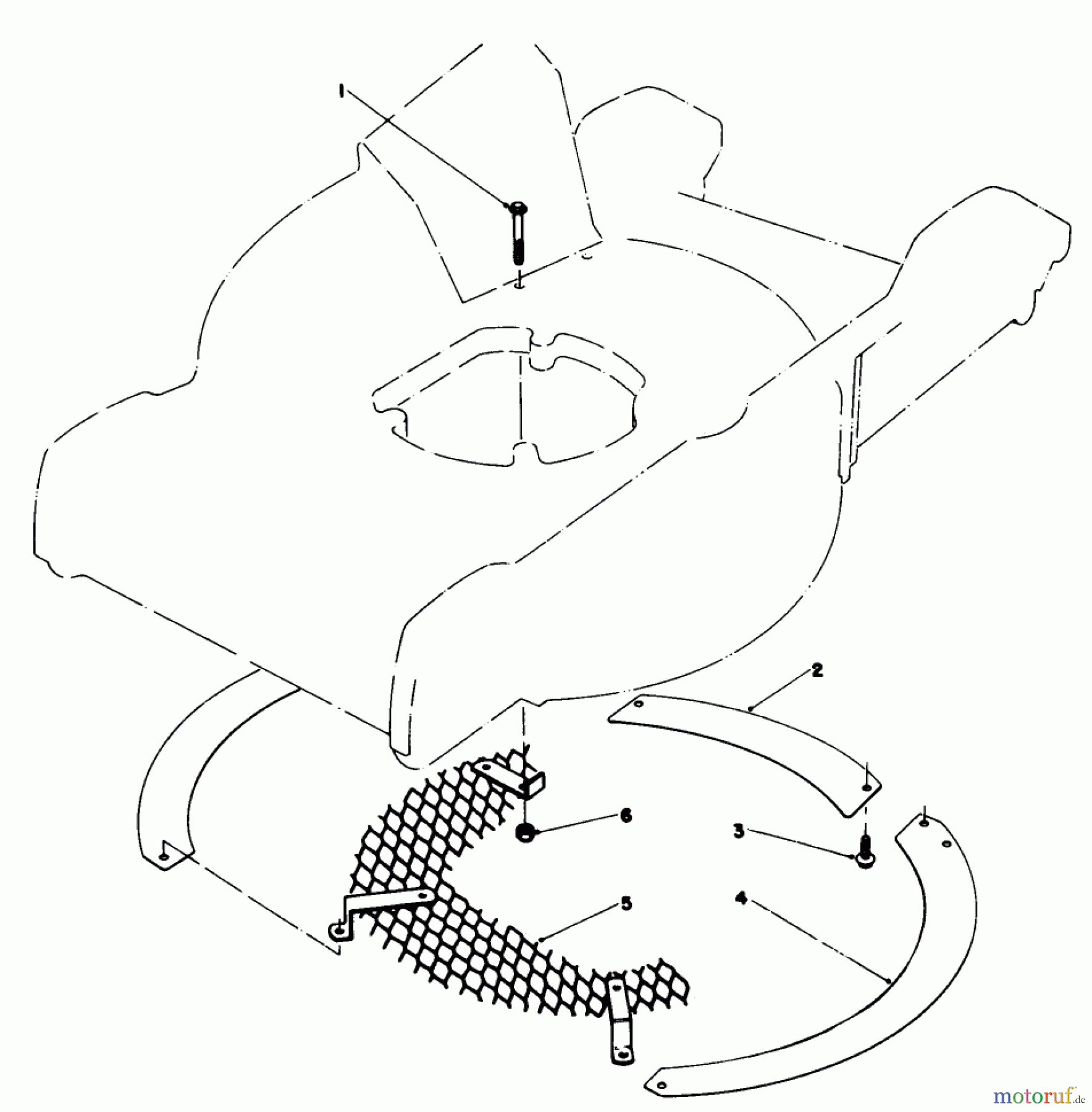  Toro Neu Mowers, Walk-Behind Seite 1 20758 - Toro Lawnmower, 1982 (2000001-2999999) LEAF SHREDDER KIT NO. 59100 (OPTIONAL)